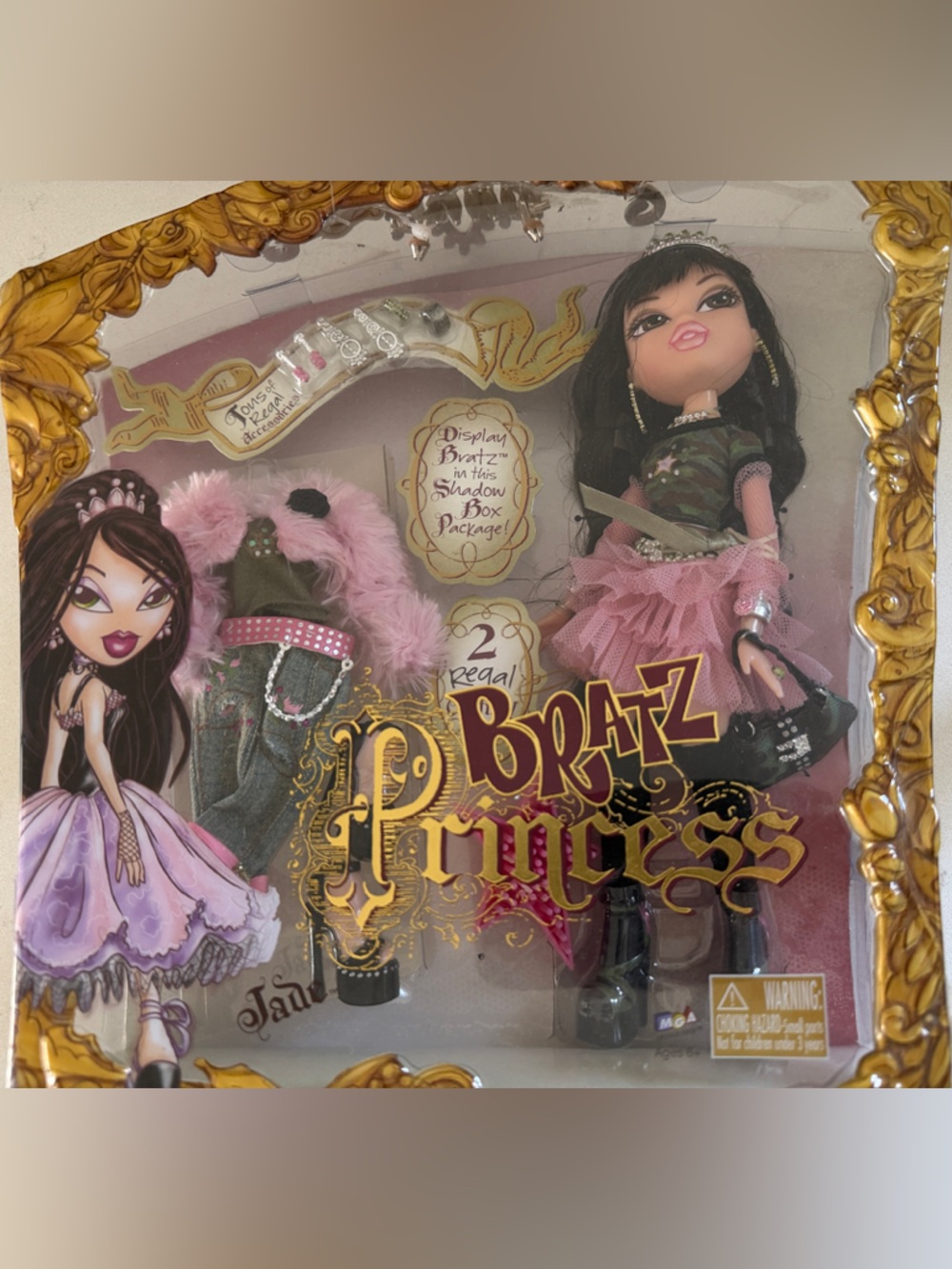 Bratz Princess Black & Pink Fashion Doll with Accessories